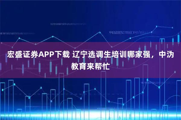 宏盛证券APP下载 辽宁选调生培训哪家强，中沩教育来帮忙