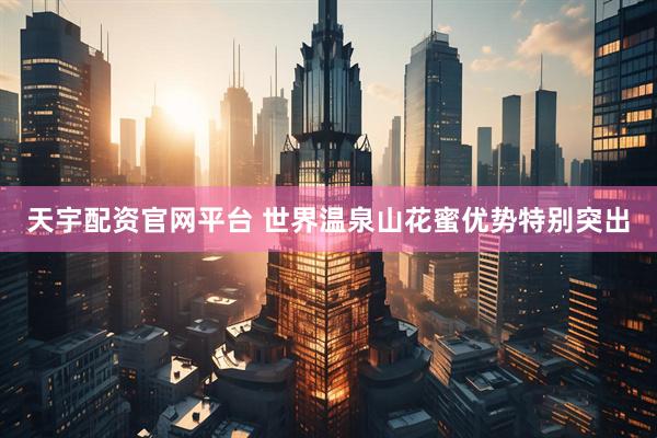 天宇配资官网平台 世界温泉山花蜜优势特别突出